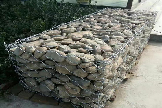 3x1x1m PVC Coated Gabion Box Twist Rock Cage Retaining Wall