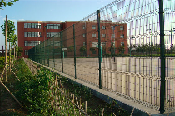 Green Hot Dipped Galvanized Welded Wire Mesh PVC Coated 50x150mm