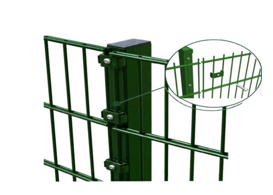 Wooden Pallet 3.8mm Welded Mesh Fencing Pvc Coated