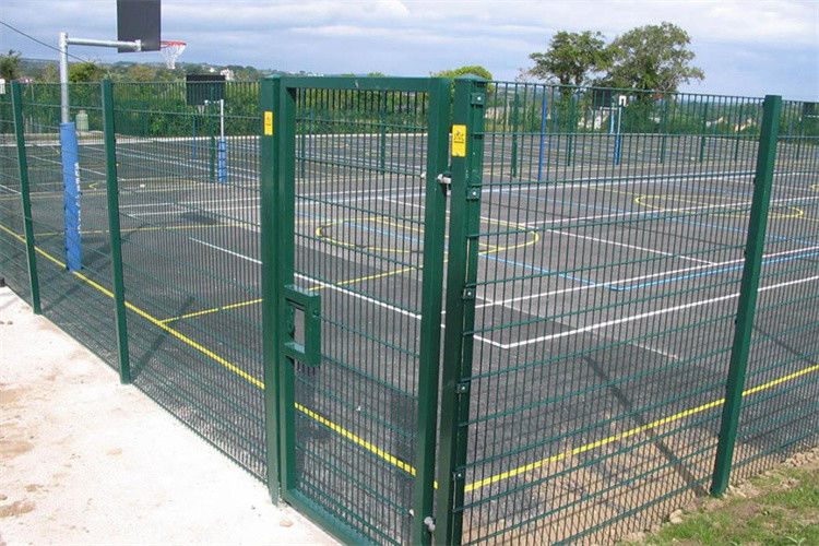Bilateral Double Wire Welded Fence Galvanized Double Layer Wire Mesh