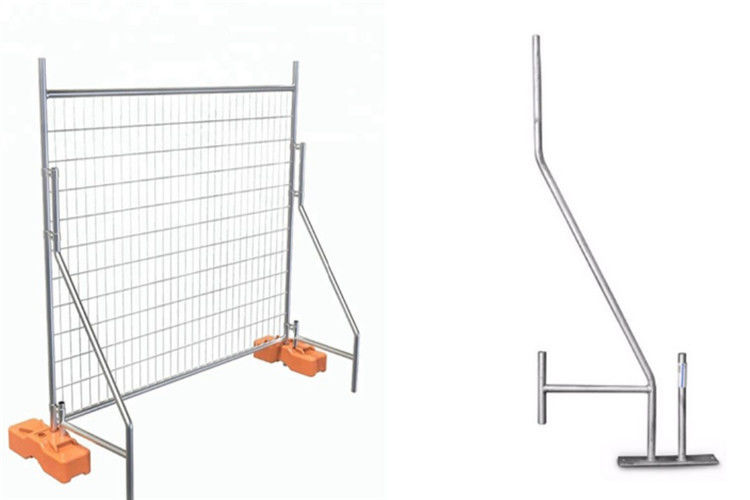 Galvanized Temporary Security Fence For Swimming Pool Or Construction Site Protect